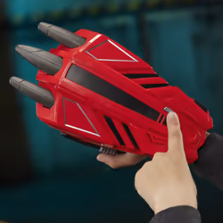 Hasbro Griffe De Guépard Electronique Power Rangers Beast Morphers - Ranger Rouge