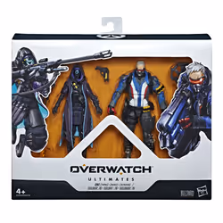 Hasbro Overwatch Ultimates Shrike Ana And Soldier 76