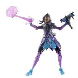 Hasbro Overwatch Ultimates Series - Figurine Articulée De Collection Sombra De 15 Cm Avec Accessoires, Personnages De Jeu Vidéo De Blizzard