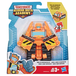 Hasbro Transformers Playskool Rescue Bots Academy - Robot Wedge De 11 Cm - Jouet Transformable 2 En 1