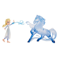 Hasbro Disney La Reine Des Neiges 2 - Coffret De Mini-Poupees Figurines Elsa Et Nokk