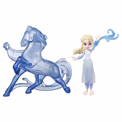 Hasbro Disney La Reine Des Neiges 2 - Coffret De Mini-Poupees Figurines Elsa Et Nokk