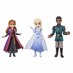 Hasbro Disney La Reine Des Neiges 2 - Coffret De Mini-Poupees Figurines Elsa, Anna Et Matttias