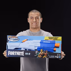 Nerf Super Soaker Jouet blaster à eau Fortnite TS-R -- Arrosage à pompe - Capacité de 1 litre - Pour enfants, ados et adultes