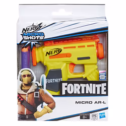 Nerf Microshots Fortnite Micro Ar-L Et Flechettes Elite Officielles