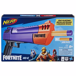 Nerf Fortnite Hc E Et Flechettes Elite Officielles, Blaster jouet, 8 an(s), Fortnite