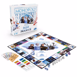Hasbro Monopoly La Reine des Neiges - Jeu de societe - Jeu de plateau