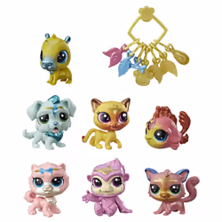 Hasbro Littlest Pet Shop - Boule De Crystal - 7 Figurines Et Une Cocotte, 4 an(s), Multicolore
