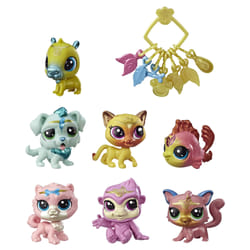 Hasbro Littlest Pet Shop - Boule De Crystal - 7 Figurines Et Une Cocotte