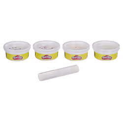 Play-Doh – 4 Pots De Pate A Modeler - Explosion De Couleurs - 56 G Chacun
