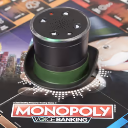 Hasbro Monopoly Voice Banking - Jeu De Societe Electronique - Jeu De Plateau