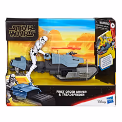 Hasbro Star Wars Galaxy of Adventures First Order Driver and Treadspeeder - Vue supplémentaire 7