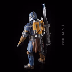 Hasbro Star Wars – Edition Collector – Figurine Black Series Heavy Infantry Mandalorian - 15 Cm - Vue supplémentaire 7