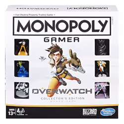 Hasbro Gaming Monopoly Gamer Overwatch Jeu de société Guerre