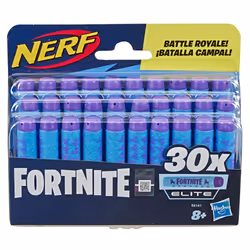 Hasbro Nerf - Pack De 30 Flechettes Nerf Elite Fortnite Officielles