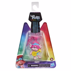 Hasbro Les Trolls 2 Tournée Mondiale De Dreamworks - Poupee Poppy Avec Ukulele - 12,5 Cm