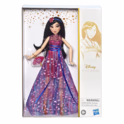 Hasbro Disney Princesses - Poupee Princesse Disney Série Style Mulan - 30 cm