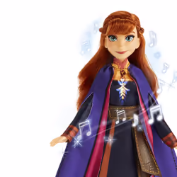 Hasbro Disney La Reine Des Neiges 2 - Poupee Princesse Disney Anna Chantante (Français) - 26 cm
