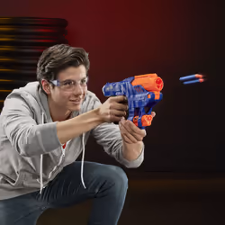 Nerf Elite Shellstrike Ds-6 Et Flechettes Elite Officielles
