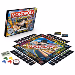 Hasbro Monopoly Speed - Jeu De Societe - Jeu De Plateau