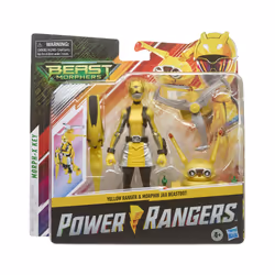 Hasbro Power Rangers Beast Morphers - Figurine Deluxe Jax - 15 Cm
