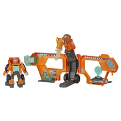 Hasbro Transformers Playskool Rescue Bots Academy - Robot Secouriste Wedge Et Remorque Électronique De 11 C - Jouet Transformable 2 En 1M