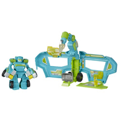 Hasbro Transformers Playskool Rescue Bots Academy - Robot Secouriste Hoist Et Remorque Électronique De 11 Cm - Jouet Transformable 2 En 1