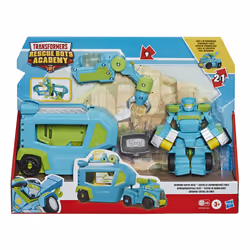 Hasbro Transformers Playskool Rescue Bots Academy - Robot Secouriste Hoist Et Remorque Électronique De 11 Cm - Jouet Transformable 2 En 1