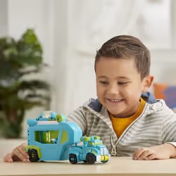 Hasbro Transformers Playskool Rescue Bots Academy - Robot Secouriste Hoist Et Remorque Électronique De 11 Cm - Jouet Transformable 2 En 1 - Vue supplémentaire 5