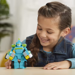 Hasbro Transformers Playskool Rescue Bots Academy - Robot Secouriste Hoist Et Remorque Électronique De 11 Cm - Jouet Transformable 2 En 1 - Vue supplémentaire 7