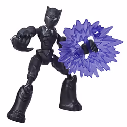 Hasbro Marvel Avengers – Figurine Black Panther Bend & Flex – 15 cm, Figurine à collectionner, Film et série TV