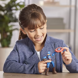 Marvel Avengers – Figurine Captain America Bend & Flex – 15 Cm - Vue supplémentaire 5
