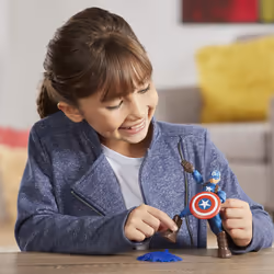 Marvel Avengers – Figurine Captain America Bend & Flex – 15 Cm - Vue supplémentaire 6