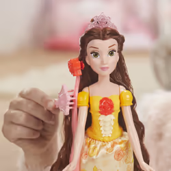 Hasbro Disney Princesses La Belle Et La Bête - Poupee Princesse Disney Belle À Coiffer - 30Cm - Vue supplémentaire 6