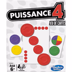 Hasbro Gaming Puissance 4 Jeu De Cartes