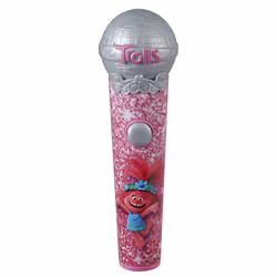 Hasbro Les Trolls 2 : Tournée Mondiale De Dreamworks - Micro De Poppy - Version Française, 4 an(s), Fille, 137 g