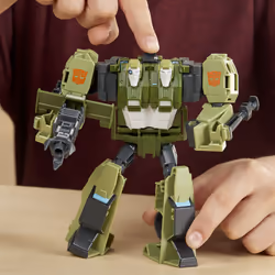 Hasbro Transformers Bumblebee Cyberverse Adventures - Robot Action Ultransformers Automatique Rack - Jouet Transformable 2 En ...