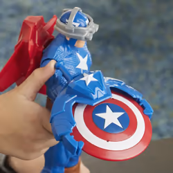 Marvel Avengers – Figurine Captain America Titan Hero Blast Gear - 30 cm