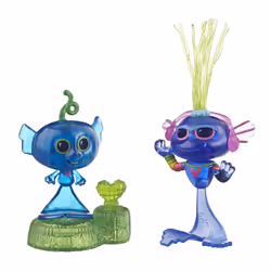Hasbro Les Trolls 2 Tournée Mondiale De Dreamworks - Récif Techno - Figurines De L'Enfant Sirène Avec Tête Dodelinante Et Tro ...