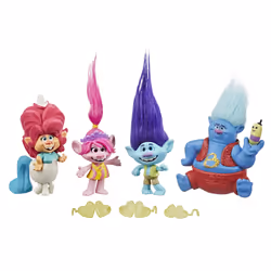 Hasbro Les Trolls 2 Tournée Mondiale De Dreamworks - Pack De 5 Poupées Tournée Dans Les Plaines Solitaires, 4 an(s), Trolls ( ...