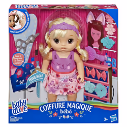 Baby Alive - Coiffure Magique - Poupee Cheveux Blonds