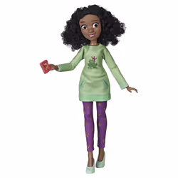 Hasbro Disney Princesses - Poupee Tendance Comfy Squad Tiana - 30 Cm, 5 an(s), Fille