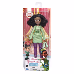 Hasbro Disney Princesses - Poupee Tendance Comfy Squad Tiana - 30 Cm