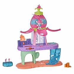 Hasbro DreamWorks Trolls World Tour Blooming Pod Stage, Trolls World Tour, 4 an(s), Piles fournies, Multicolore