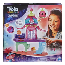 Hasbro DreamWorks Trolls World Tour Blooming Pod Stage