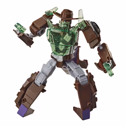Hasbro Transformers Cyberverse Battle Call Trooper Wildwheel, Figurine à collectionner, Film et série TV