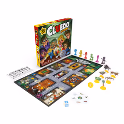 Hasbro Gaming Cluedo Junior - Jeu De Societe - Jeu De Plateau - Le Mystère Du Jouet Cassé, Jeu de société, Pensée latérale, 5 ...