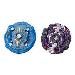 Beyblade Burst Rise - Pack Duel Hypersphere Toupies Cosmic Kraken K5 Et Gargoyle G4, 8 an(s)