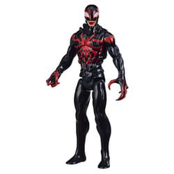 Marvel Spider-Man Maximum Venom, Figurine Titan Blast Gear Miles Morales, 30cm