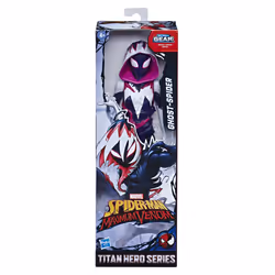 Marvel Spider-Man Maximum Venom, Figurine Titan Blast Gear Ghost-Spider, 30cm